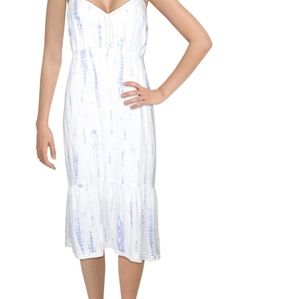 Rails tye dye midi dress
